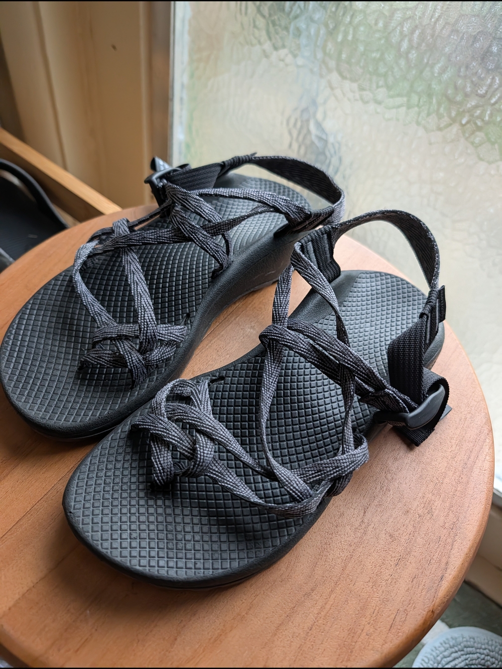 Chaco Women's Black Strappy Hiking Sandals